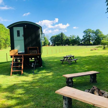 The Big Green Shepherds Hut Charlwood Exterior foto
